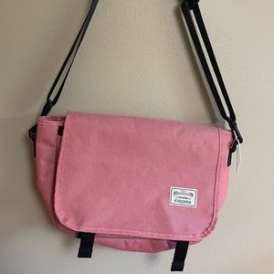 Pink Messenger Bag